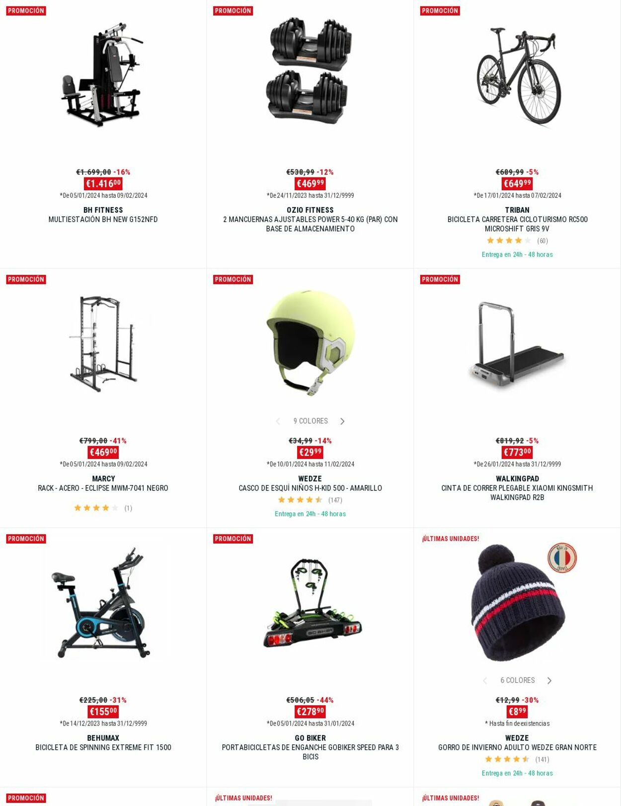 Folleto Decathlon 29.01.2024 - 04.02.2024