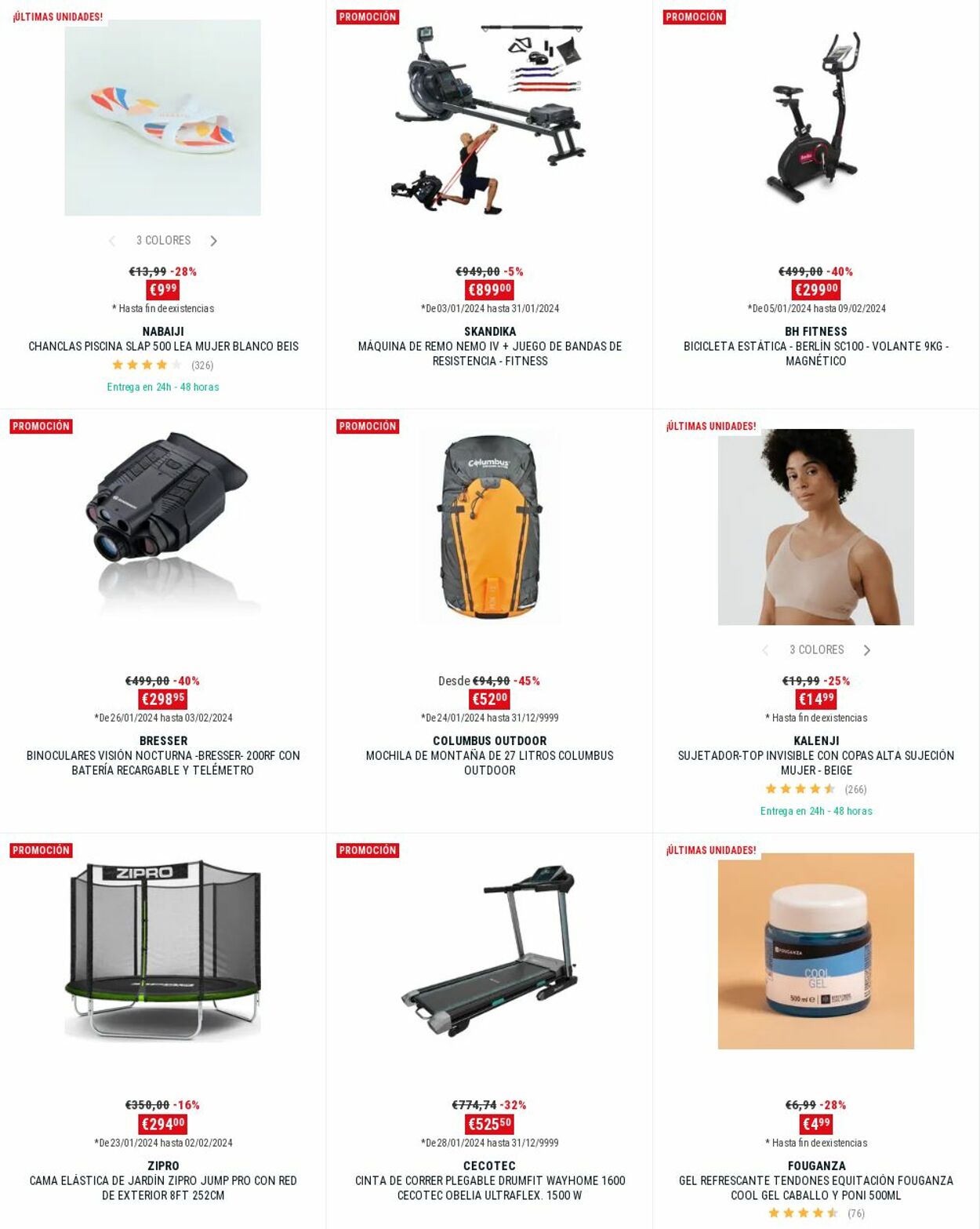 Folleto Decathlon 29.01.2024 - 04.02.2024