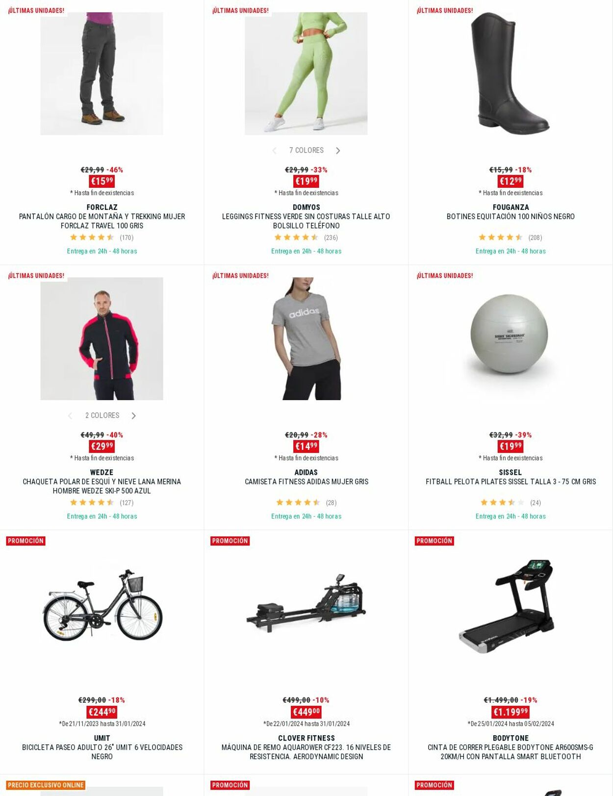 Folleto Decathlon 29.01.2024 - 04.02.2024