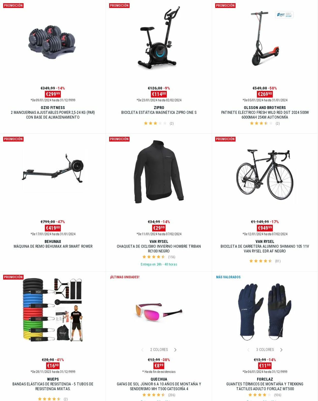 Folleto Decathlon 29.01.2024 - 04.02.2024