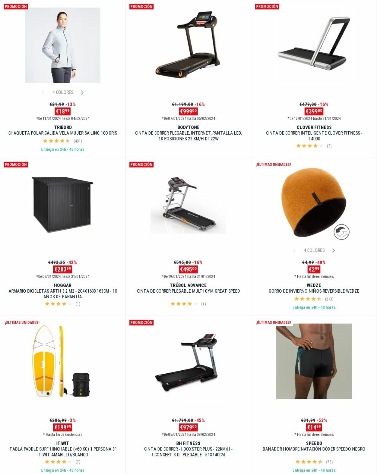 Folleto Decathlon 29.01.2024 - 04.02.2024