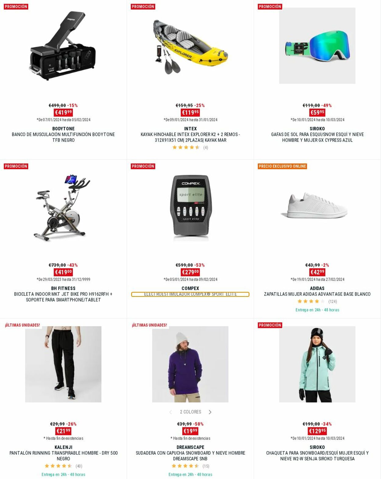 Folleto Decathlon 29.01.2024 - 04.02.2024