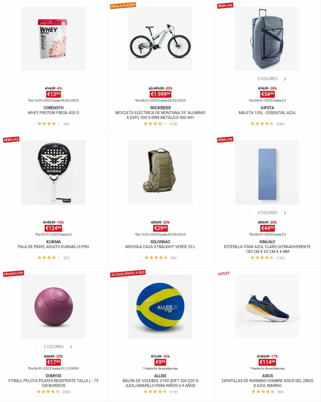 Folleto Decathlon 13.01.2025 - 19.01.2025