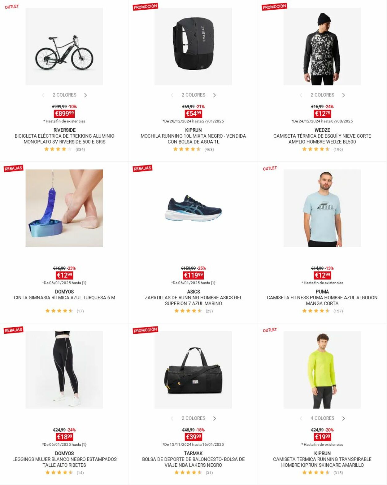 Folleto Decathlon 13.01.2025 - 19.01.2025