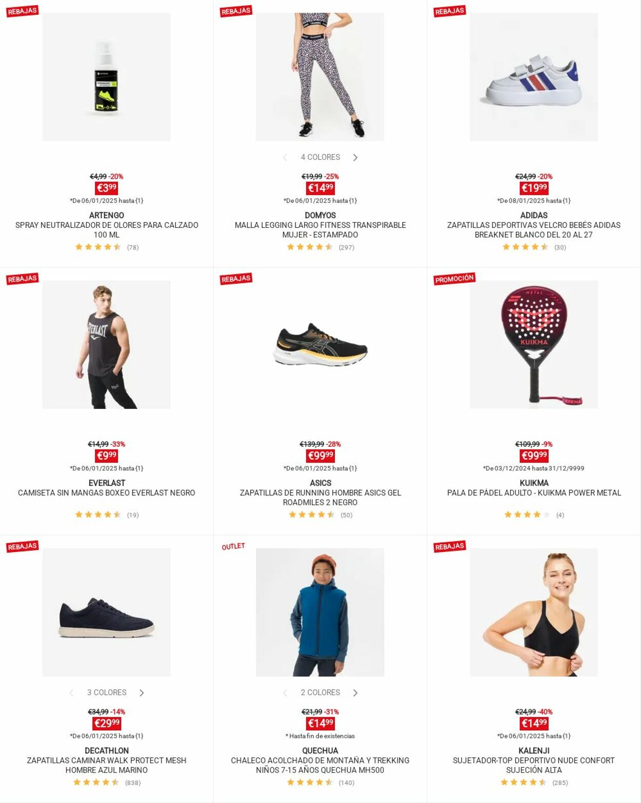 Folleto Decathlon 13.01.2025 - 19.01.2025