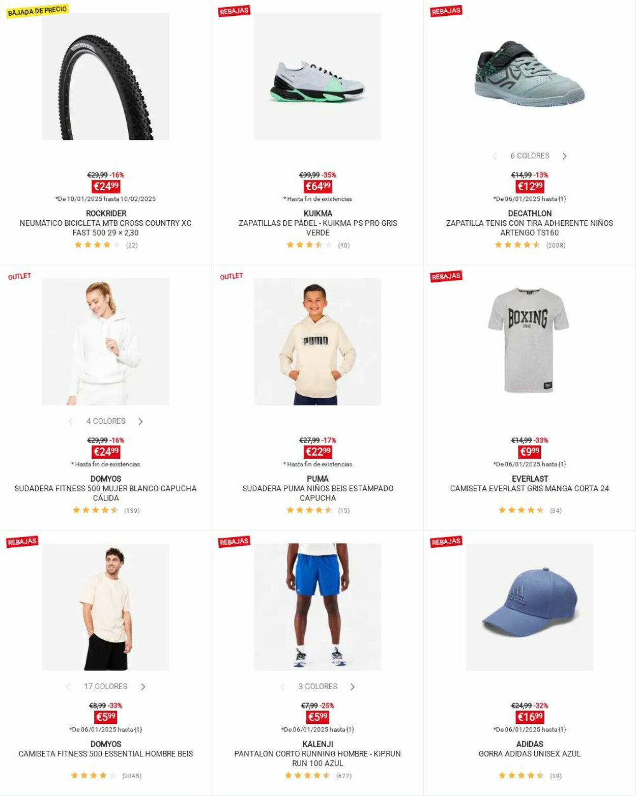 Folleto Decathlon 13.01.2025 - 19.01.2025