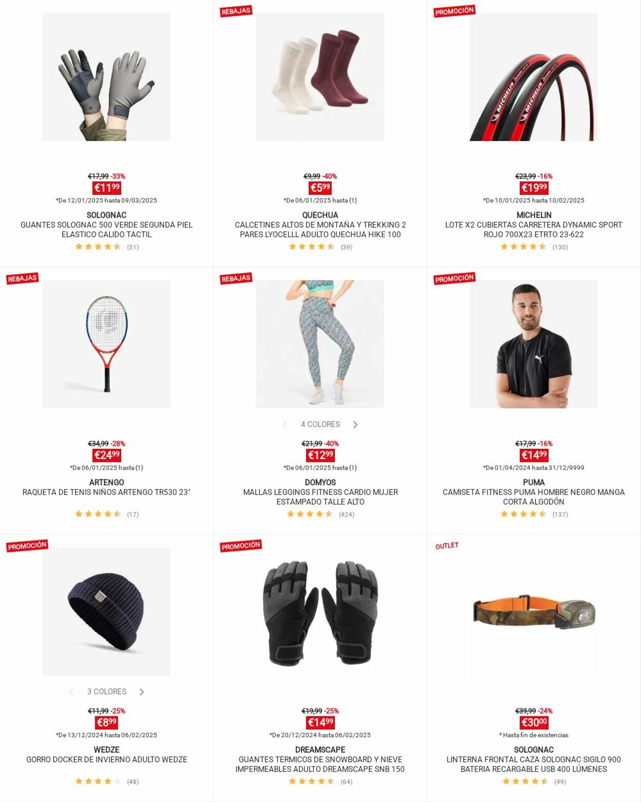 Folleto Decathlon 13.01.2025 - 19.01.2025