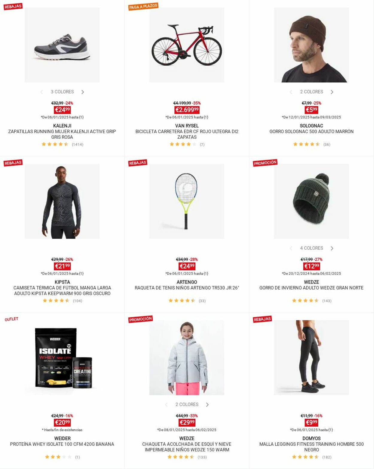 Folleto Decathlon 13.01.2025 - 19.01.2025