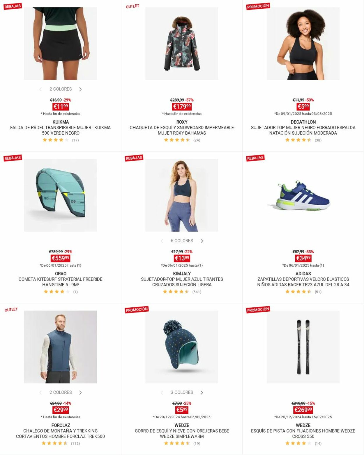 Folleto Decathlon 13.01.2025 - 19.01.2025