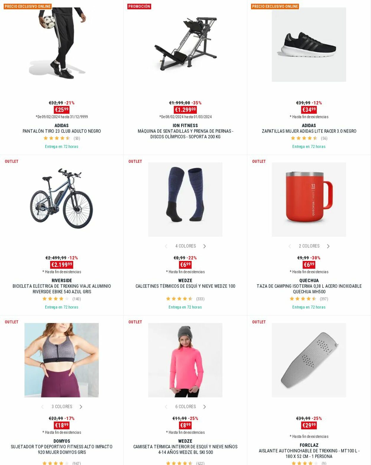 Folleto Decathlon 19.02.2024 - 25.02.2024