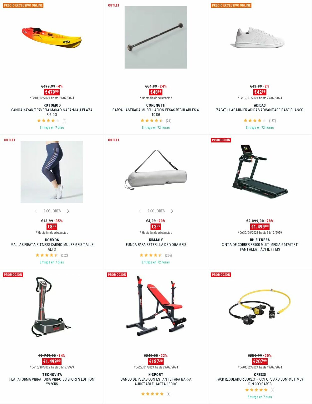 Folleto Decathlon 19.02.2024 - 25.02.2024