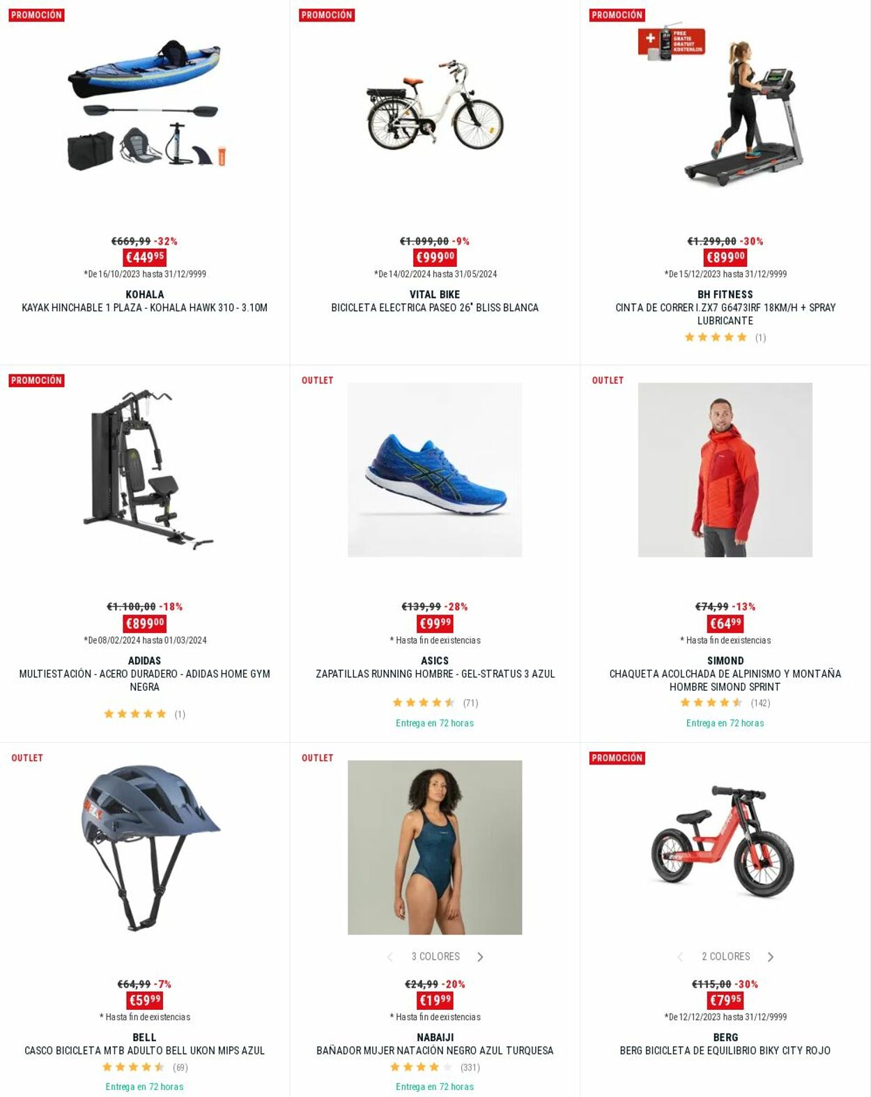 Folleto Decathlon 19.02.2024 - 25.02.2024