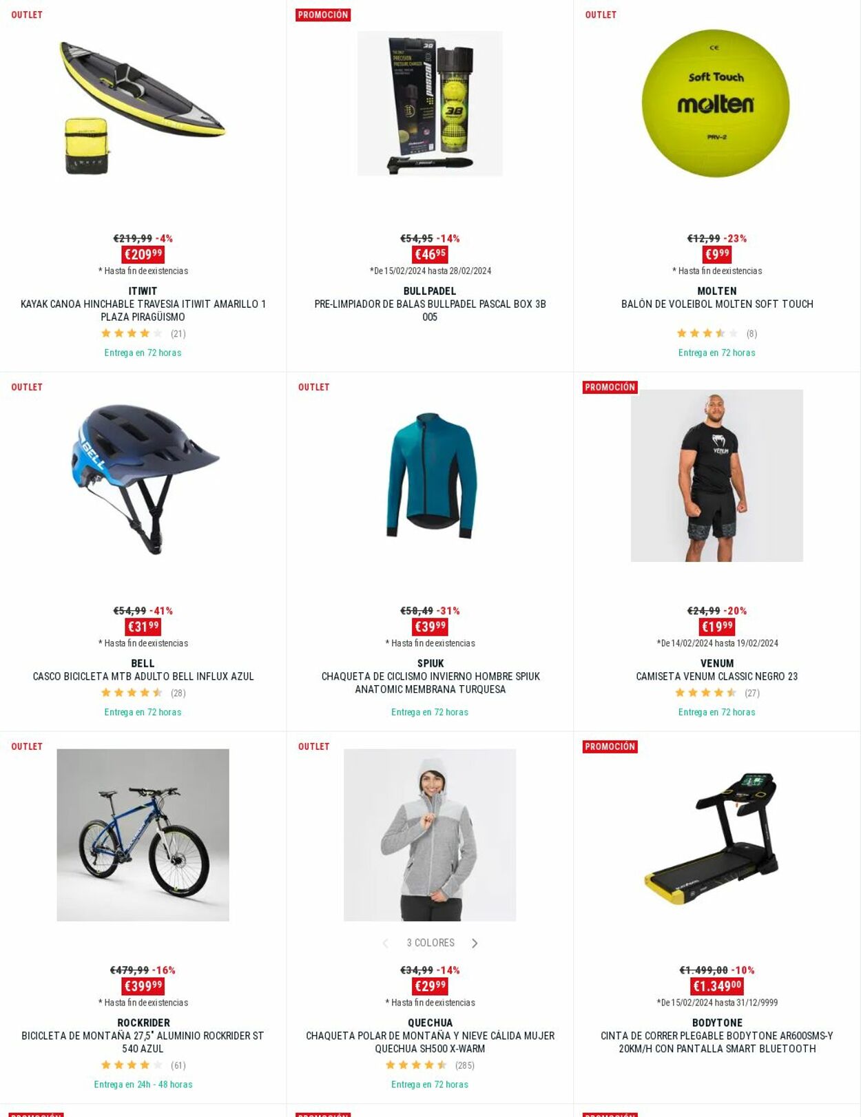 Folleto Decathlon 19.02.2024 - 25.02.2024