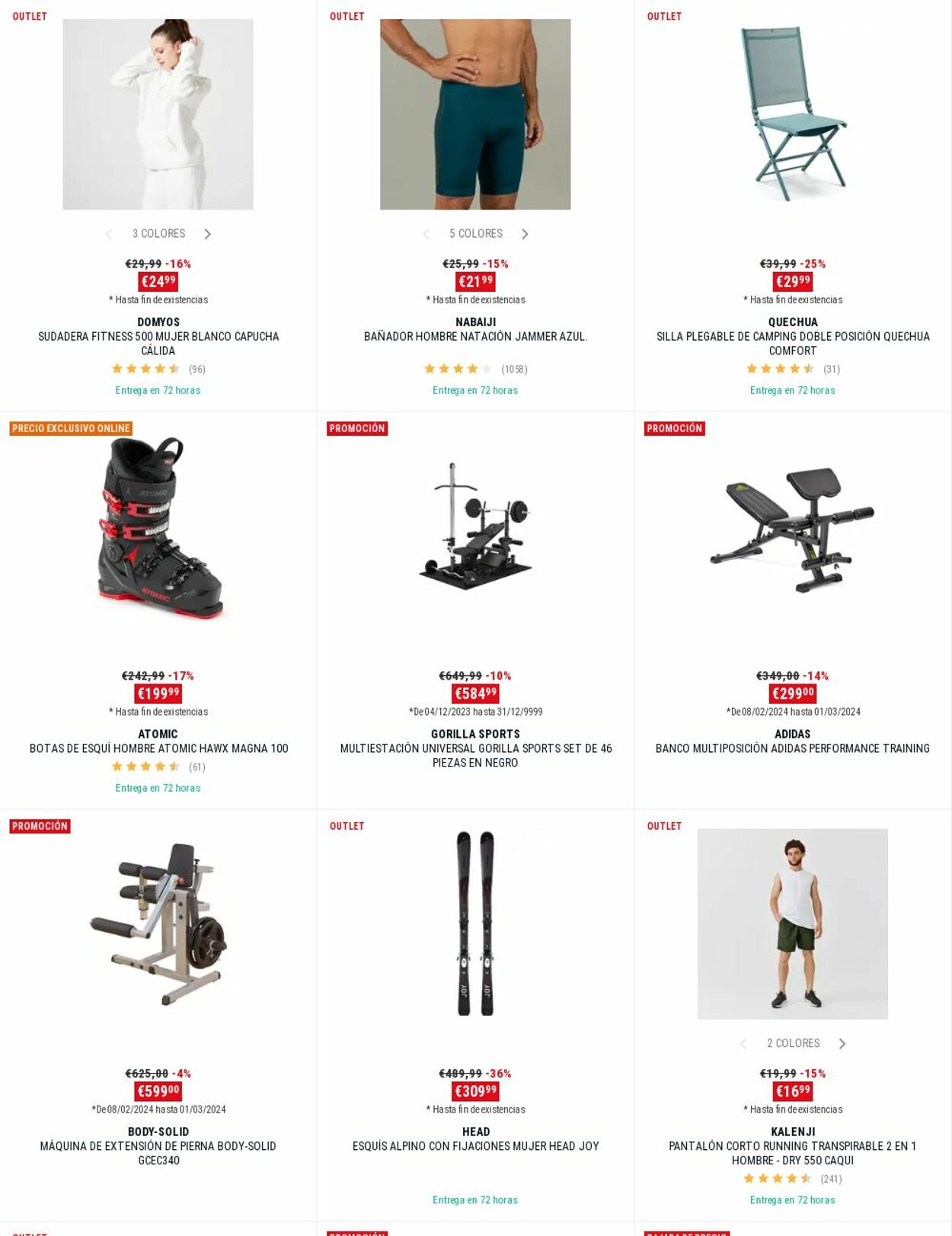 Folleto Decathlon 19.02.2024 - 25.02.2024