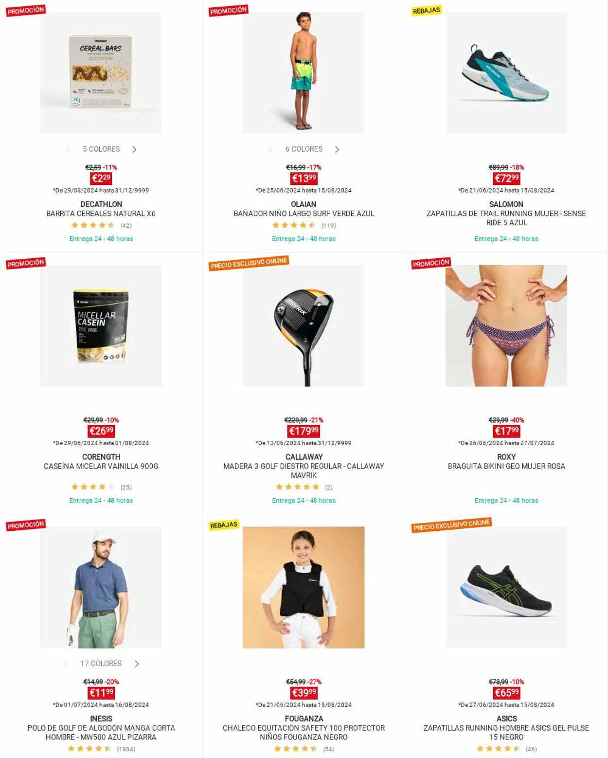 Folleto Decathlon 01.07.2024 - 15.07.2024