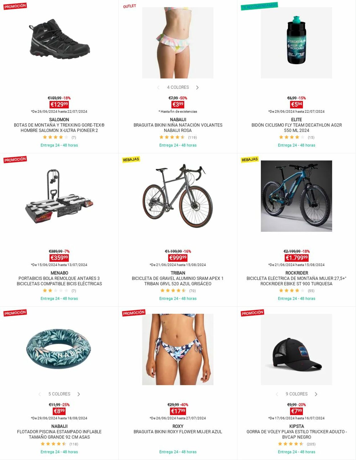 Folleto Decathlon 01.07.2024 - 15.07.2024