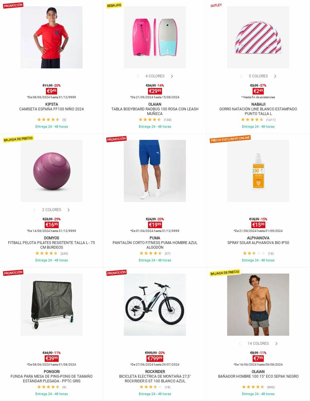 Folleto Decathlon 01.07.2024 - 15.07.2024