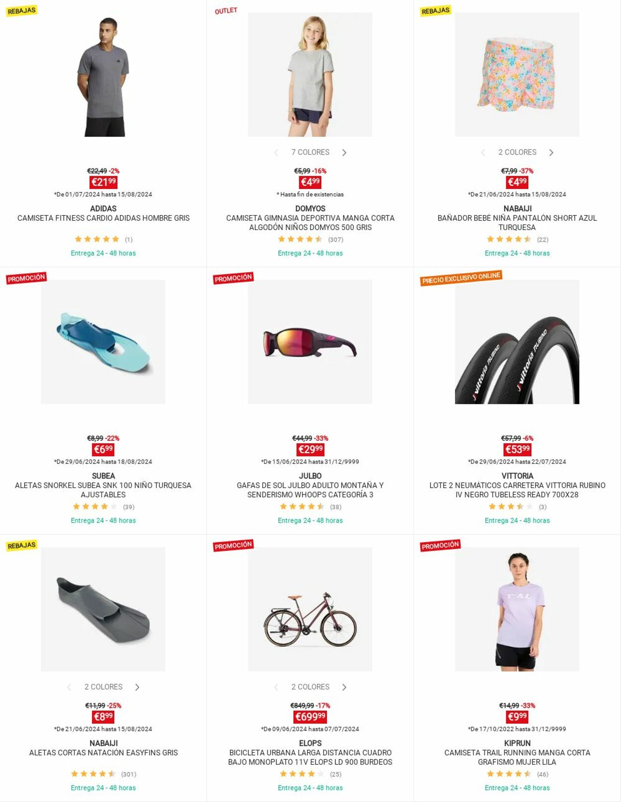 Folleto Decathlon 01.07.2024 - 15.07.2024