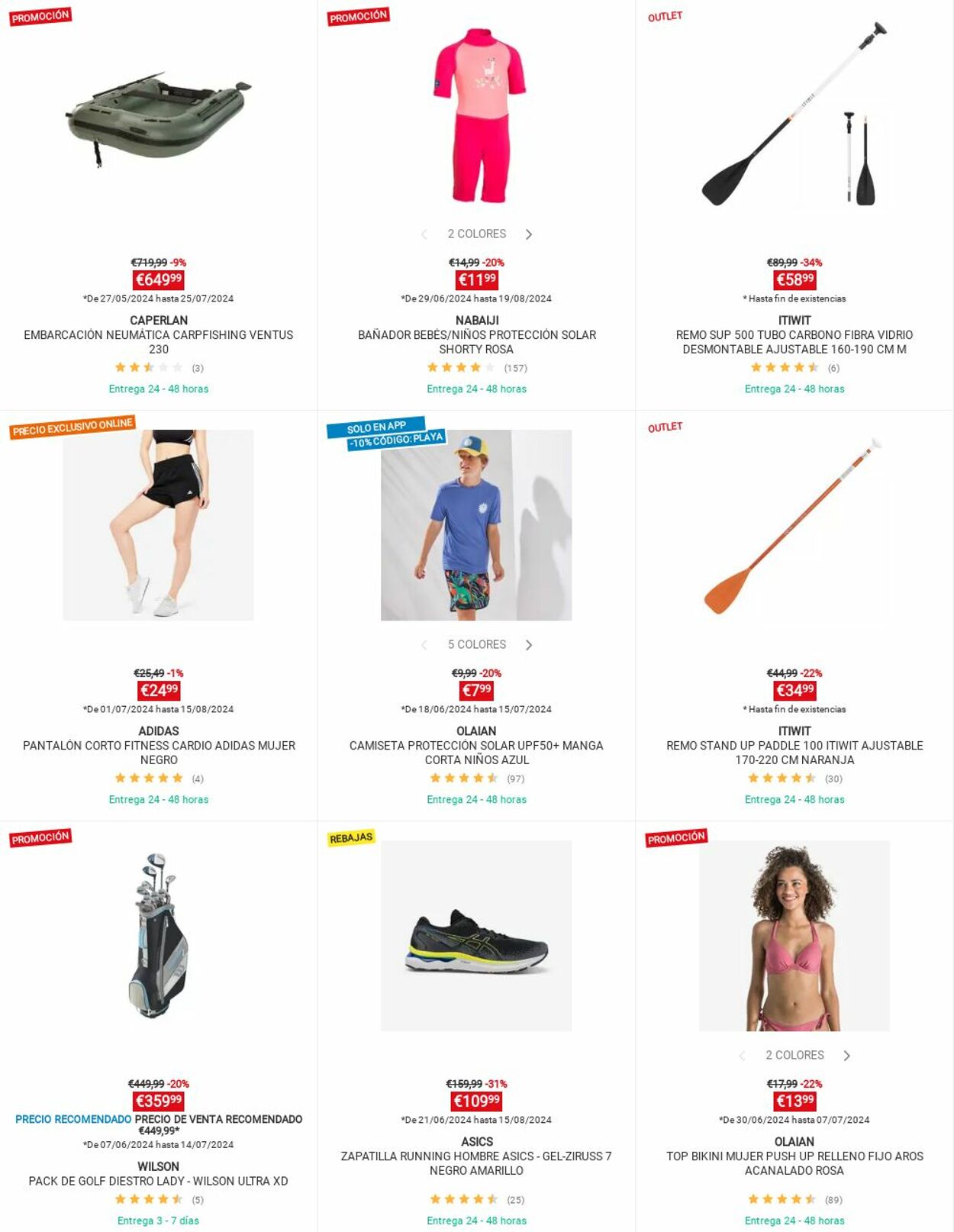 Folleto Decathlon 01.07.2024 - 15.07.2024