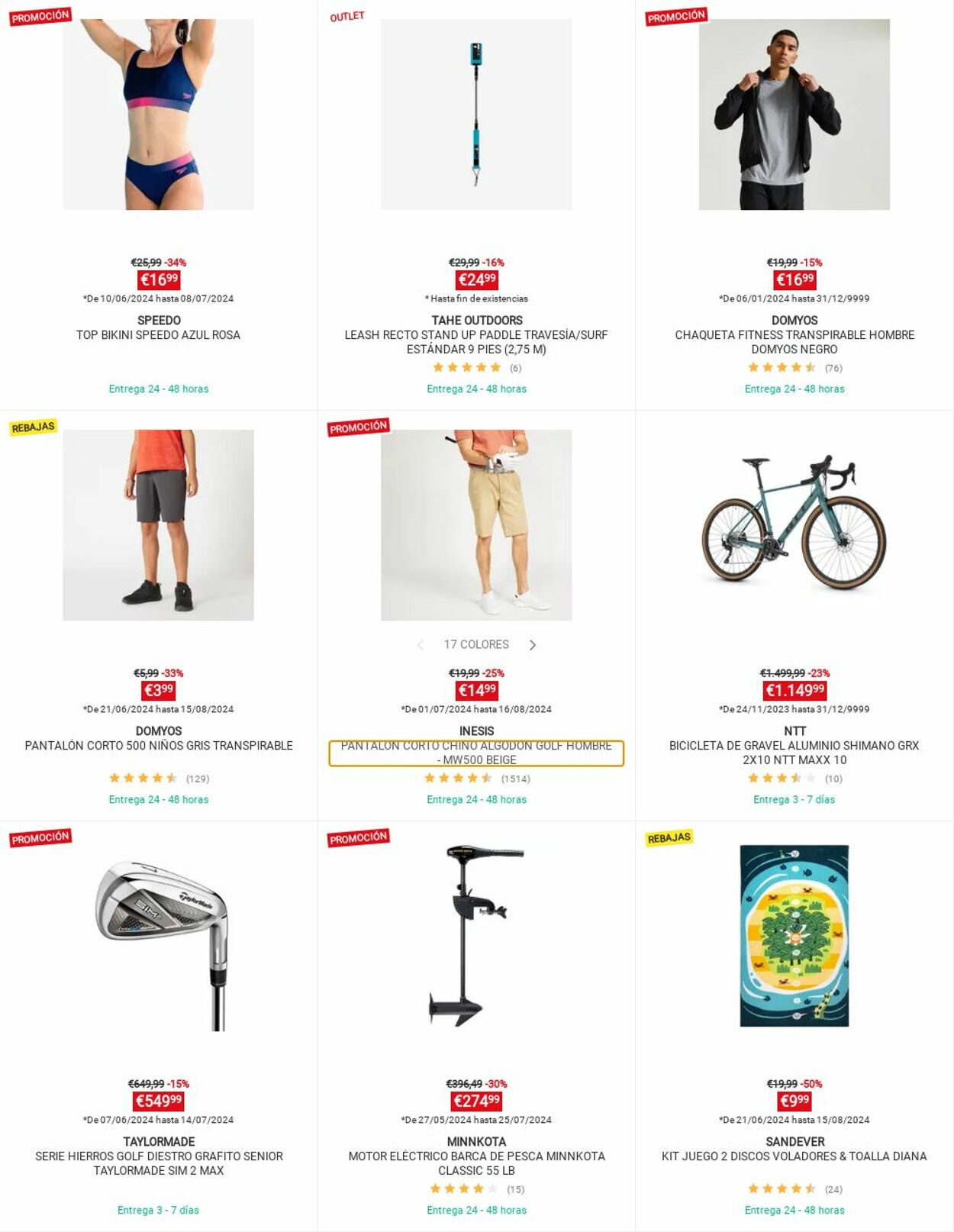 Folleto Decathlon 01.07.2024 - 15.07.2024