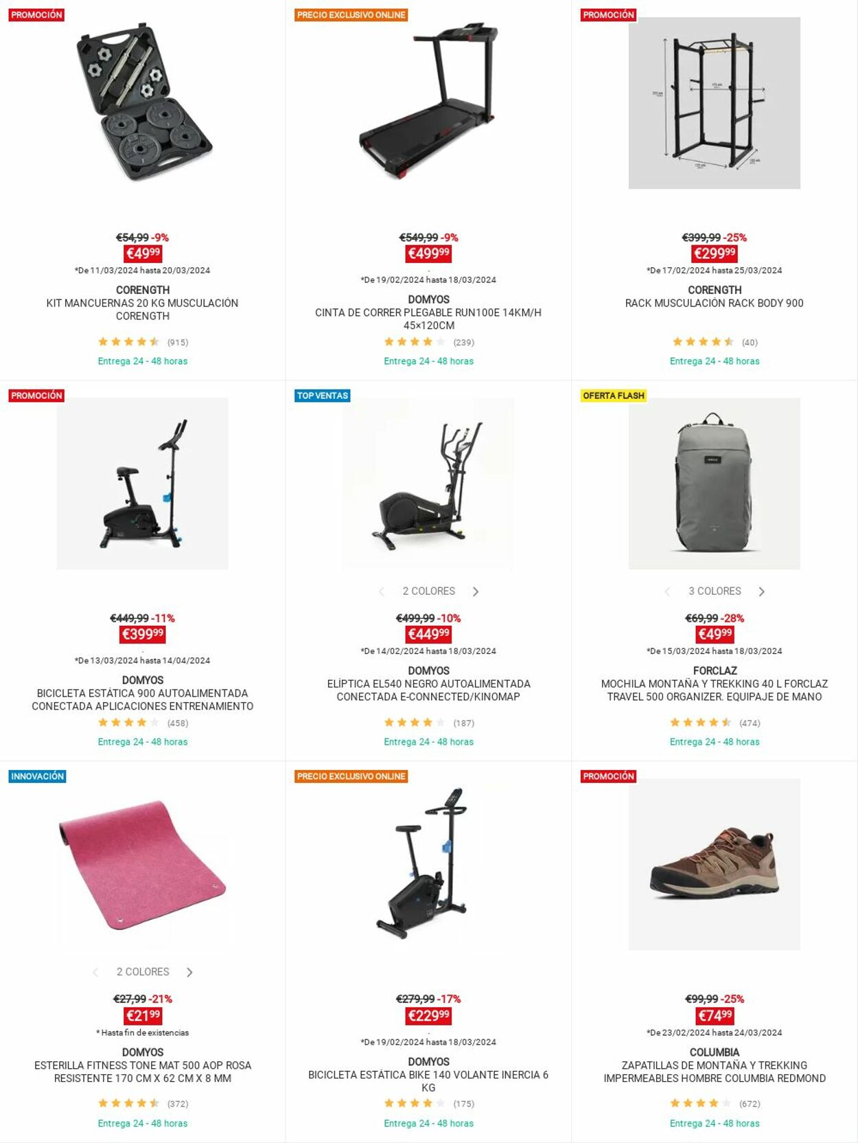 Folleto Decathlon 18.03.2024 - 24.03.2024