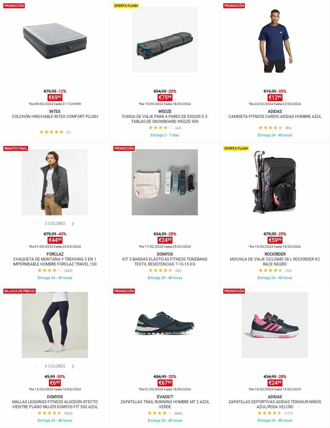 Folleto Decathlon 18.03.2024 - 24.03.2024