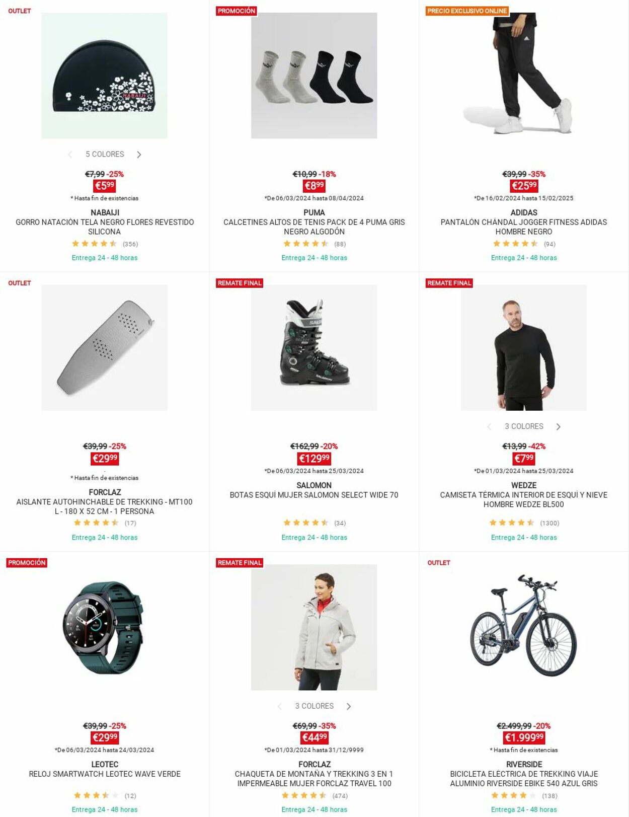 Folleto Decathlon 18.03.2024 - 24.03.2024