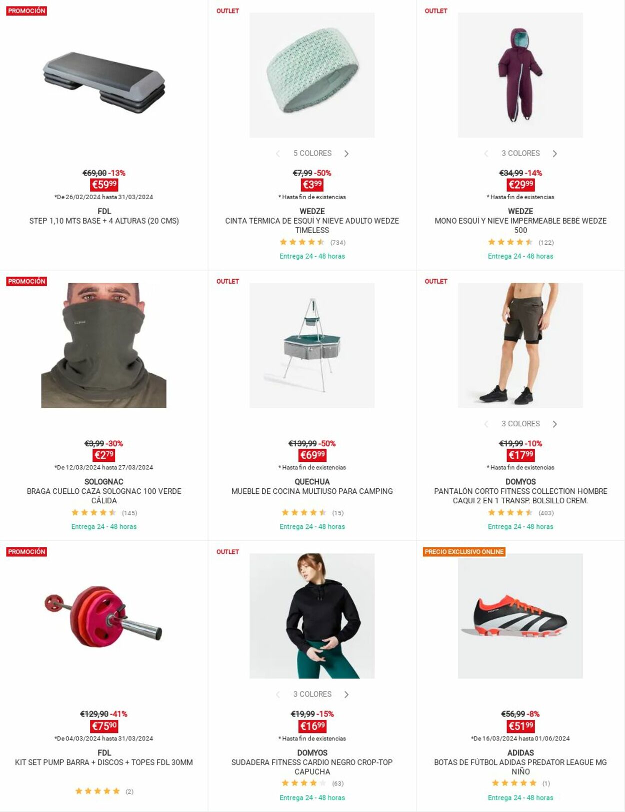 Folleto Decathlon 18.03.2024 - 24.03.2024