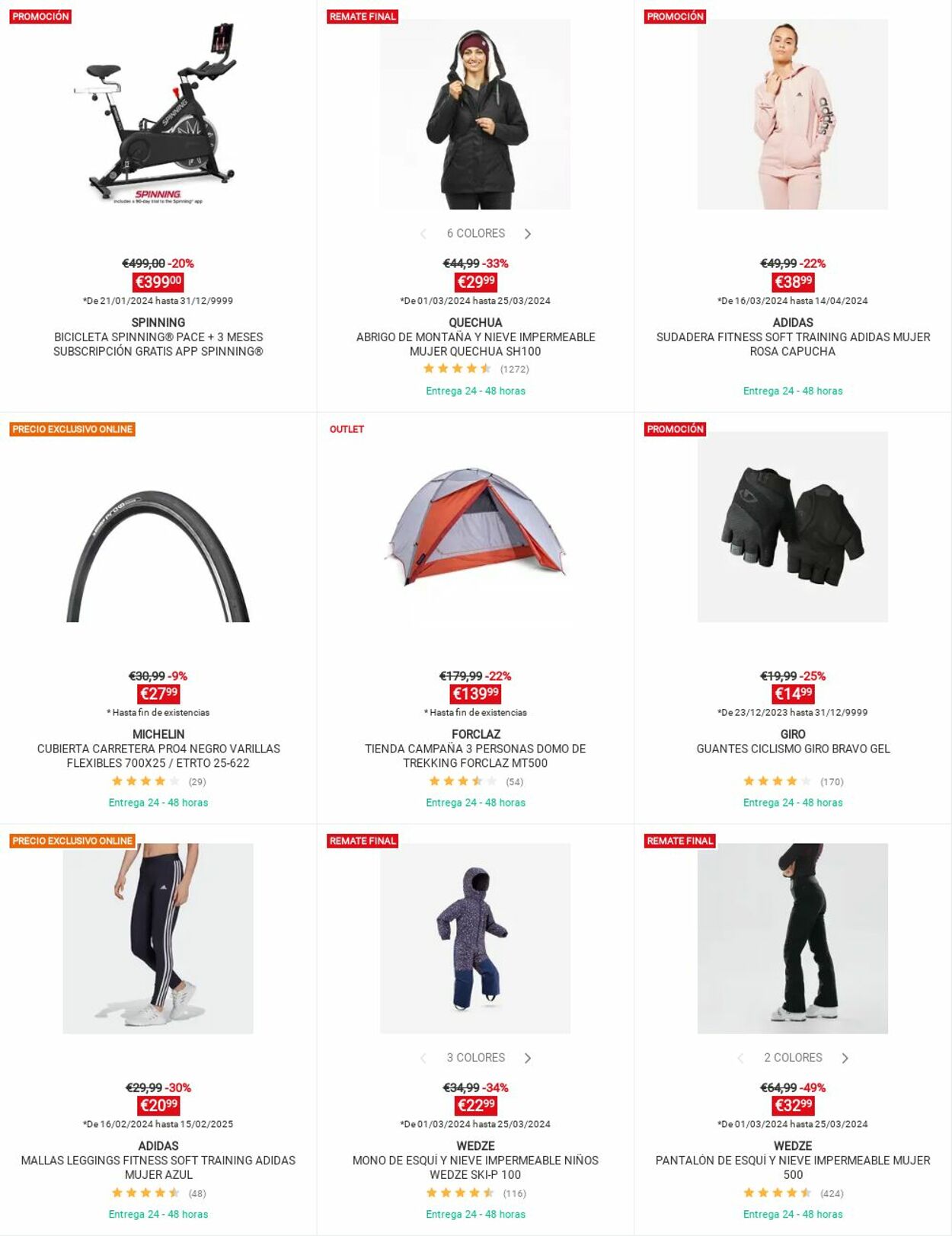 Folleto Decathlon 18.03.2024 - 24.03.2024