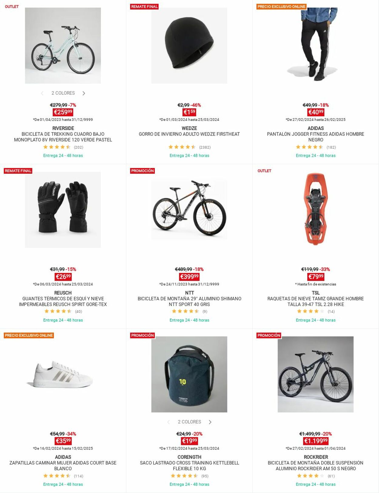 Folleto Decathlon 18.03.2024 - 24.03.2024