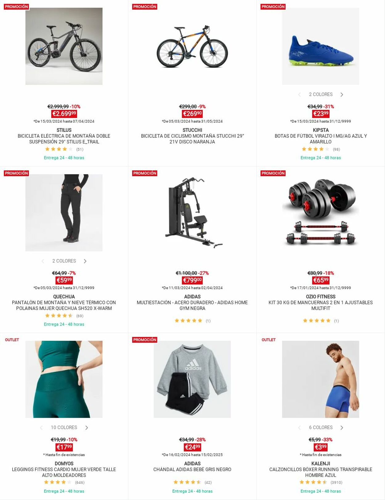 Folleto Decathlon 18.03.2024 - 24.03.2024