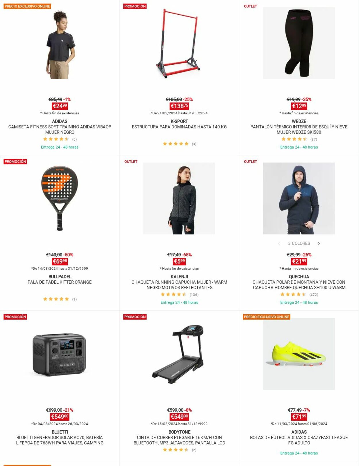 Folleto Decathlon 18.03.2024 - 24.03.2024