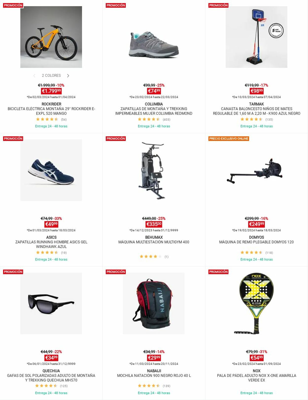 Folleto Decathlon 18.03.2024 - 24.03.2024