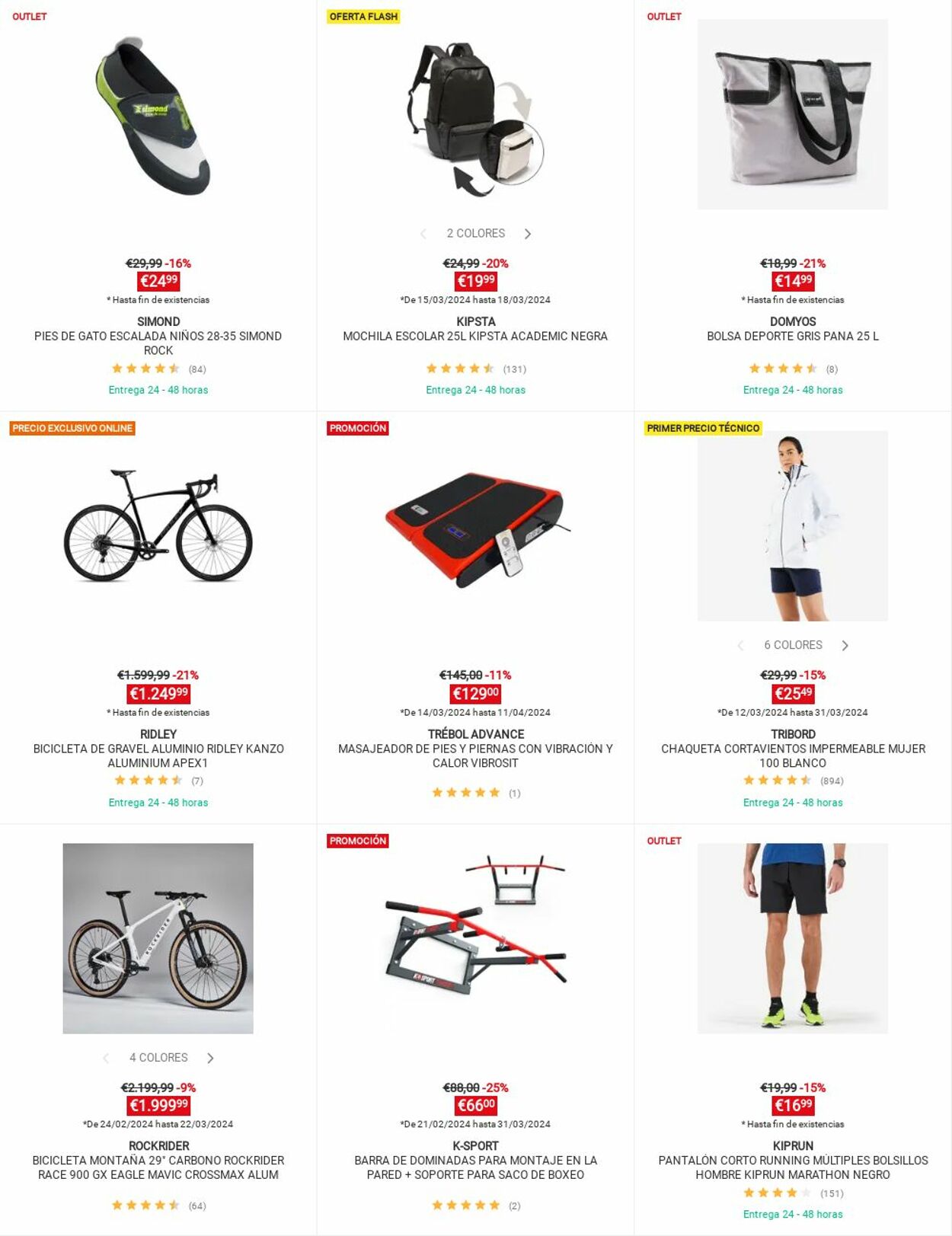 Folleto Decathlon 18.03.2024 - 24.03.2024