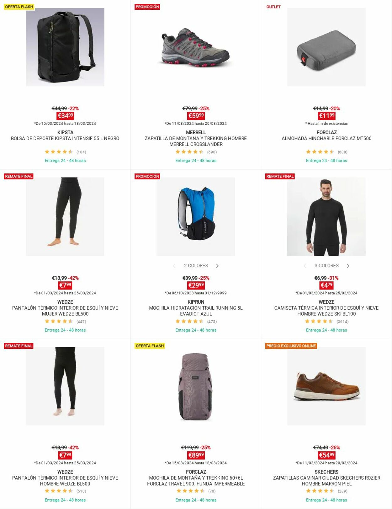 Folleto Decathlon 18.03.2024 - 24.03.2024