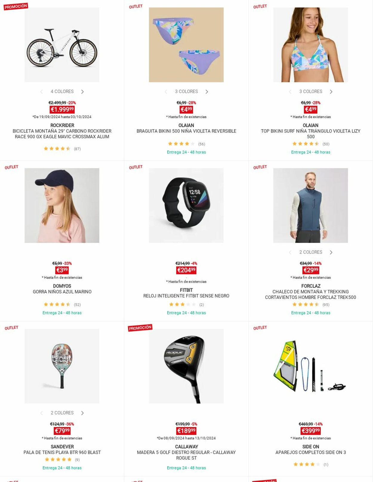 Folleto Decathlon 23.09.2024 - 29.09.2024