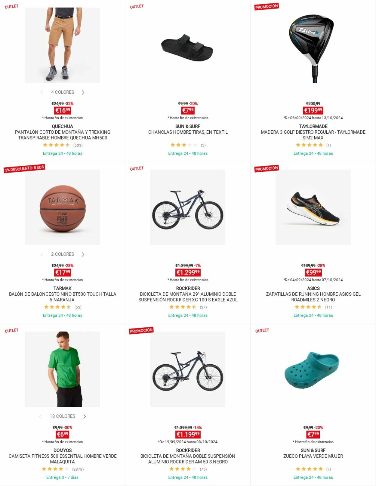 Folleto Decathlon 23.09.2024 - 29.09.2024