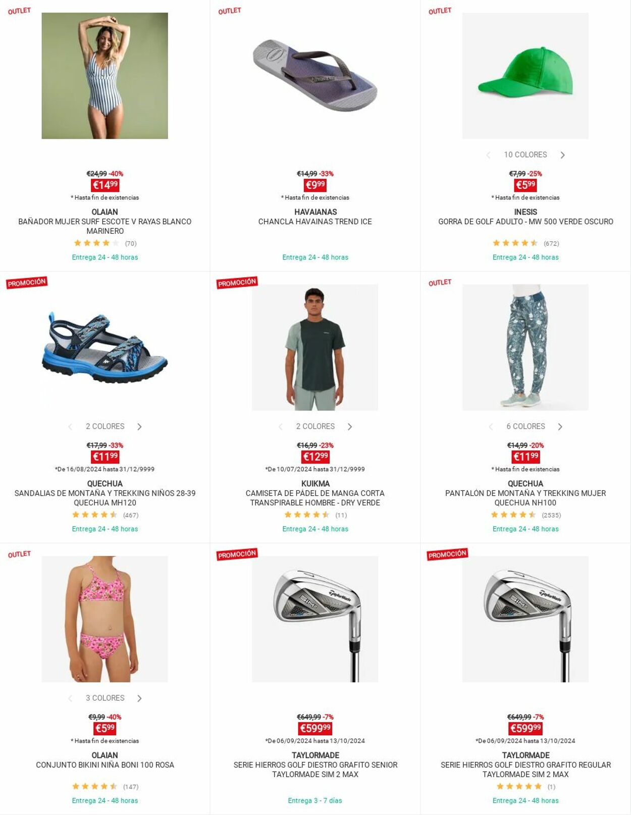 Folleto Decathlon 23.09.2024 - 29.09.2024