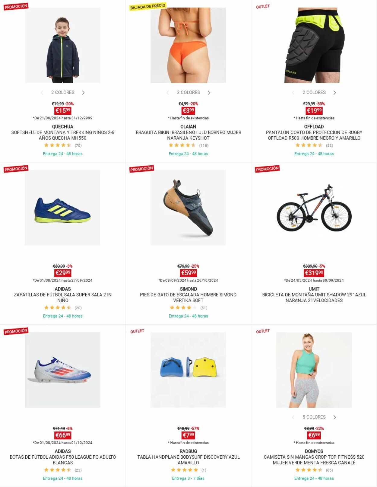 Folleto Decathlon 23.09.2024 - 29.09.2024