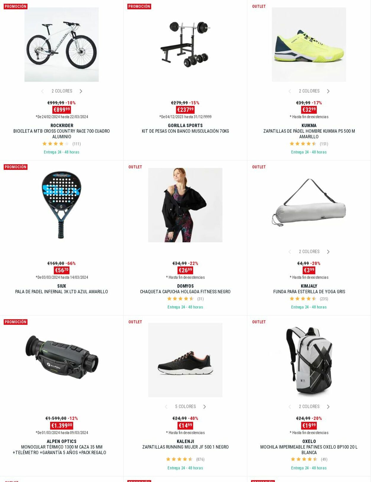 Folleto Decathlon 04.03.2024 - 10.03.2024