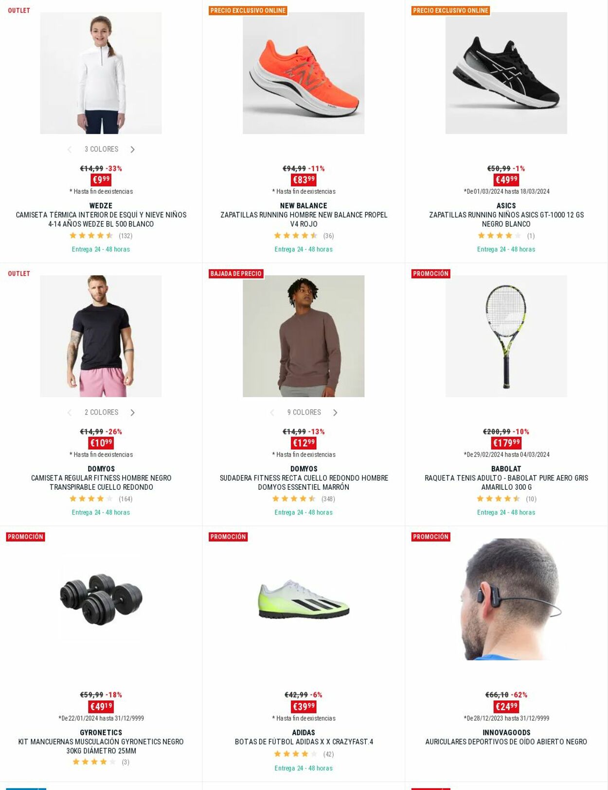 Folleto Decathlon 04.03.2024 - 10.03.2024