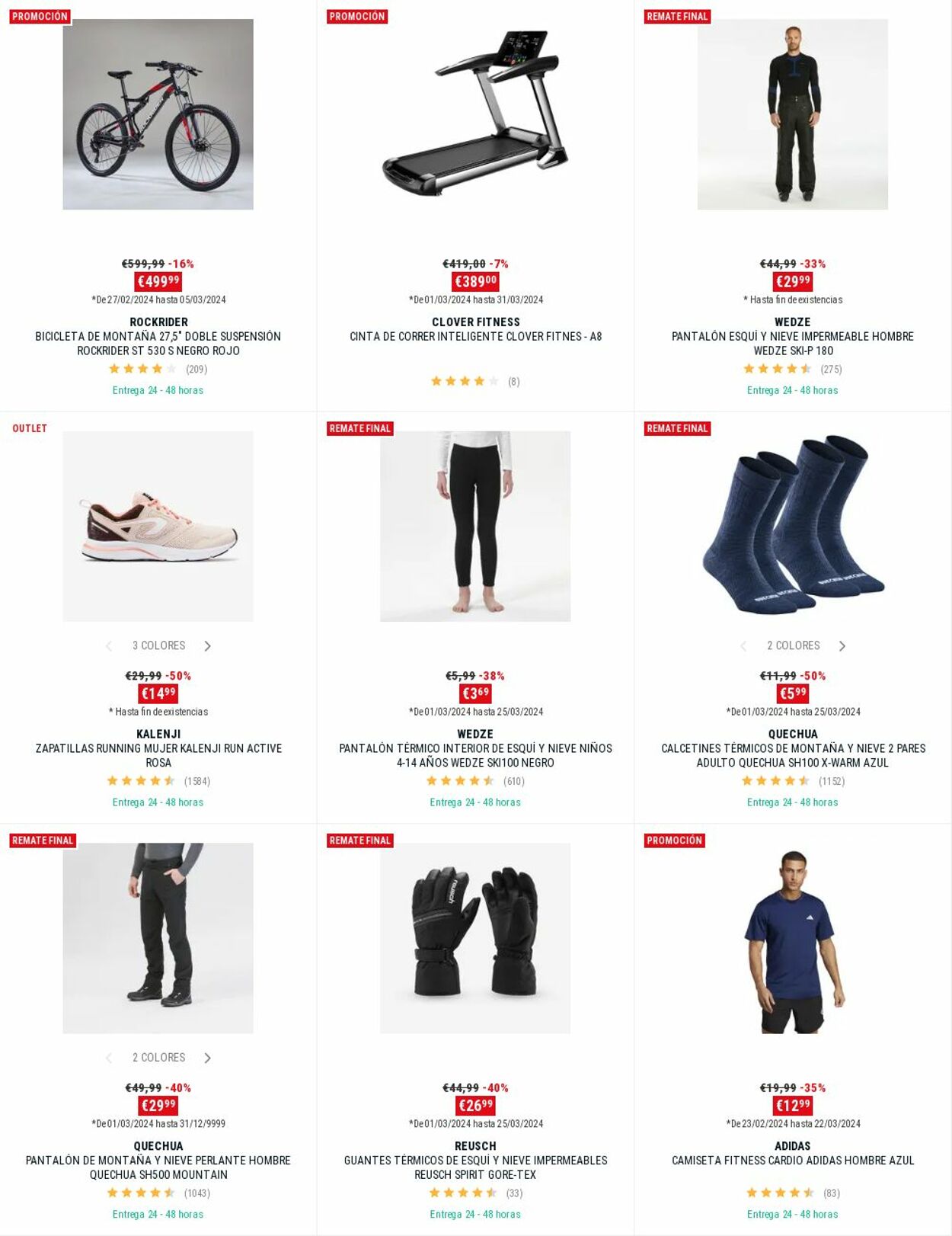 Folleto Decathlon 04.03.2024 - 10.03.2024