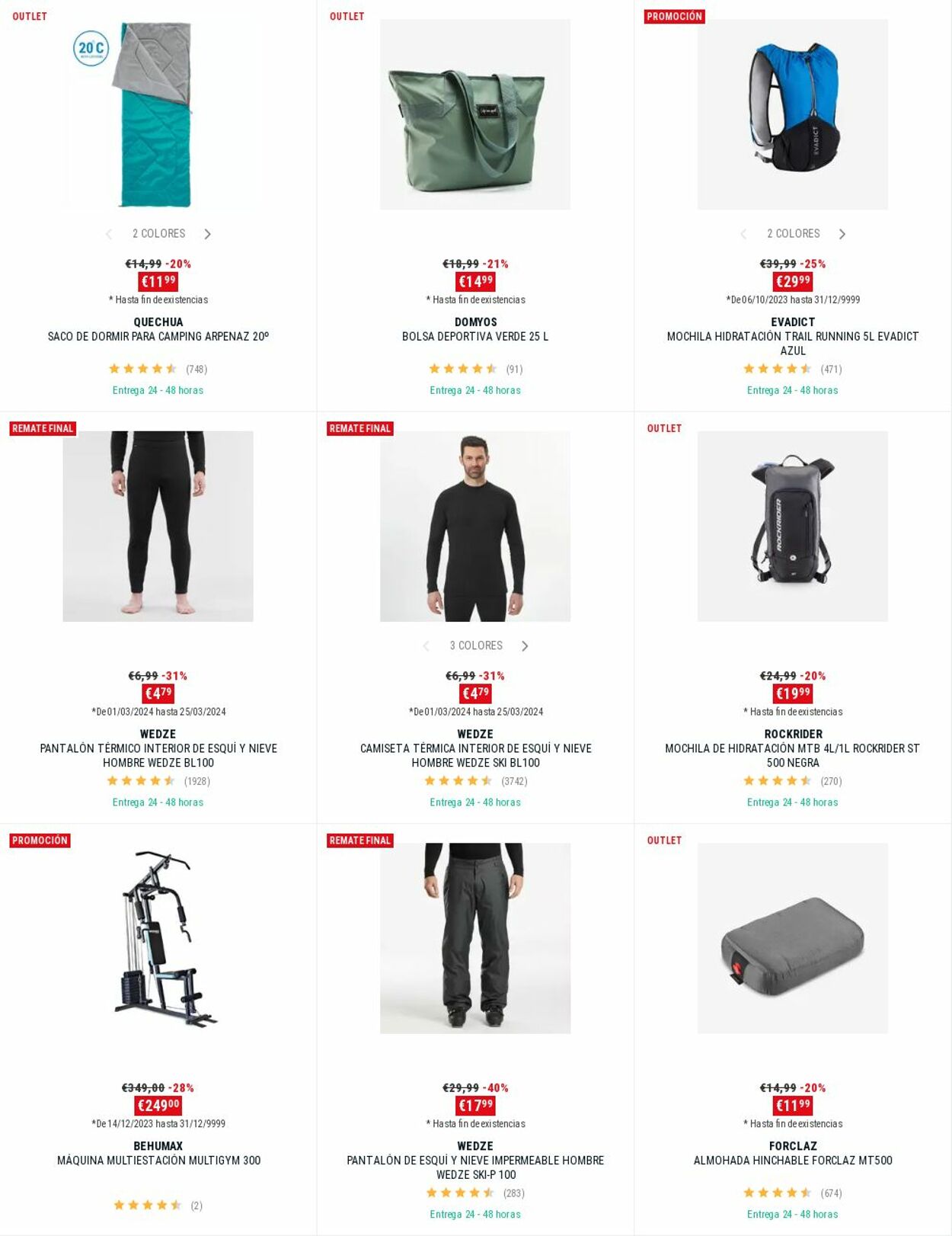 Folleto Decathlon 04.03.2024 - 10.03.2024