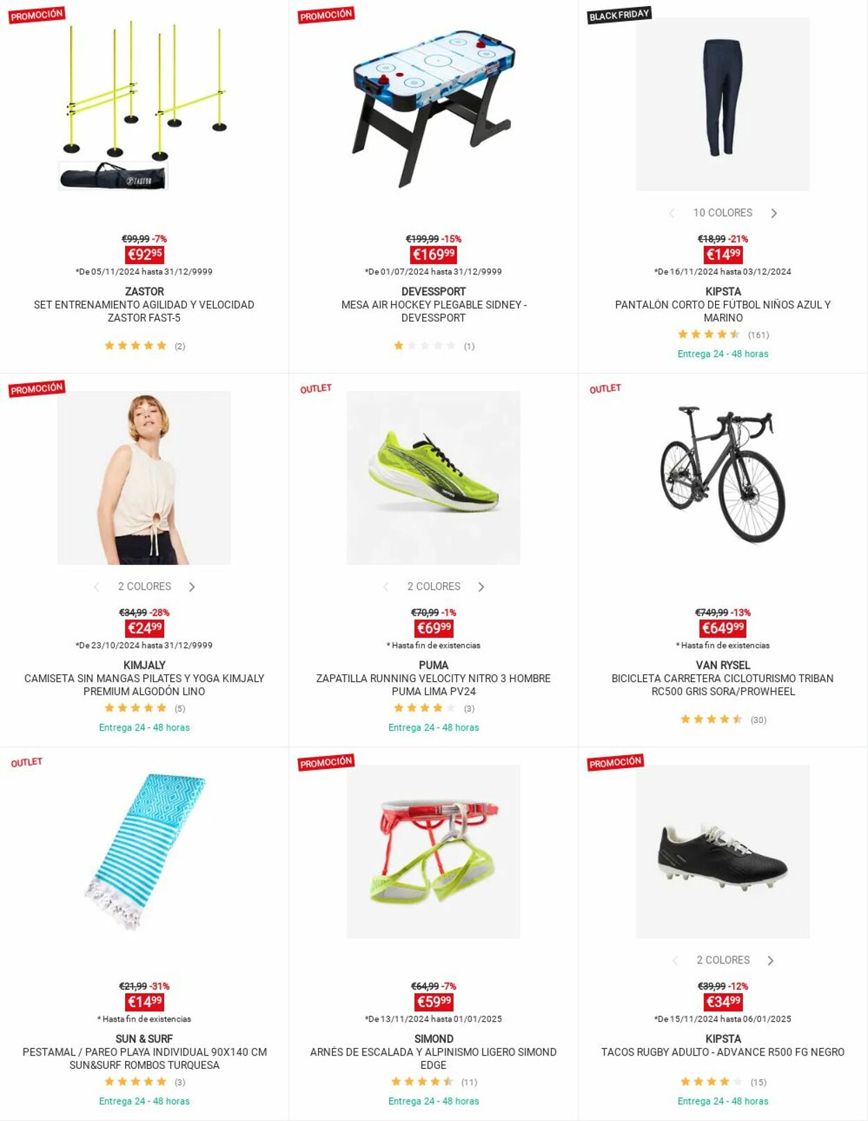 Folleto Decathlon 21.11.2024 - 27.11.2024