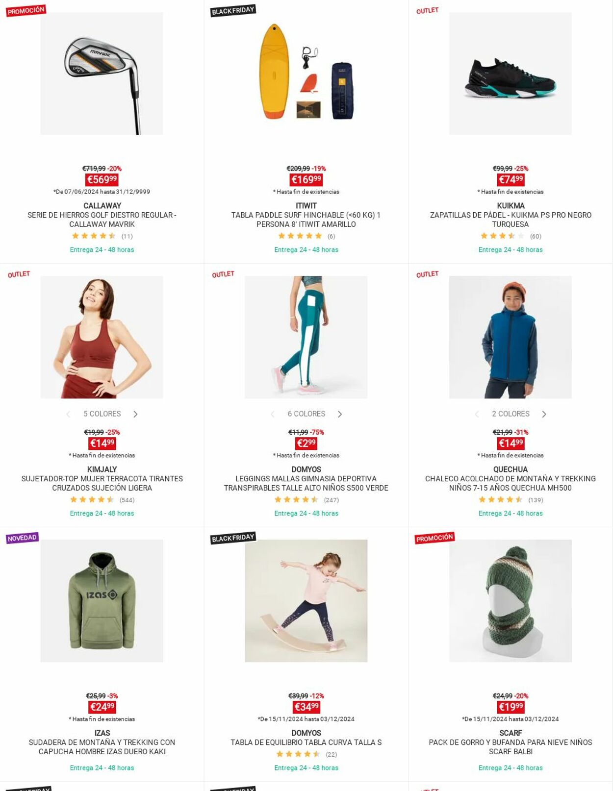 Folleto Decathlon 21.11.2024 - 27.11.2024