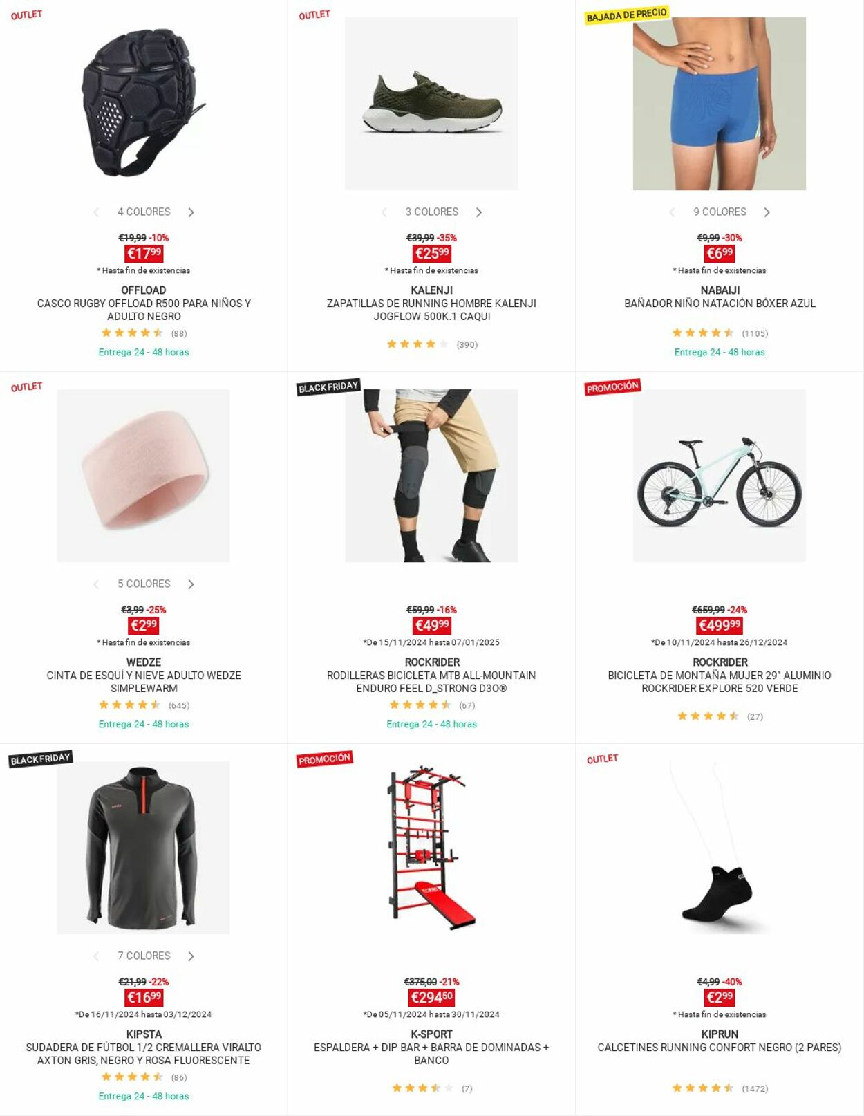 Folleto Decathlon 21.11.2024 - 27.11.2024