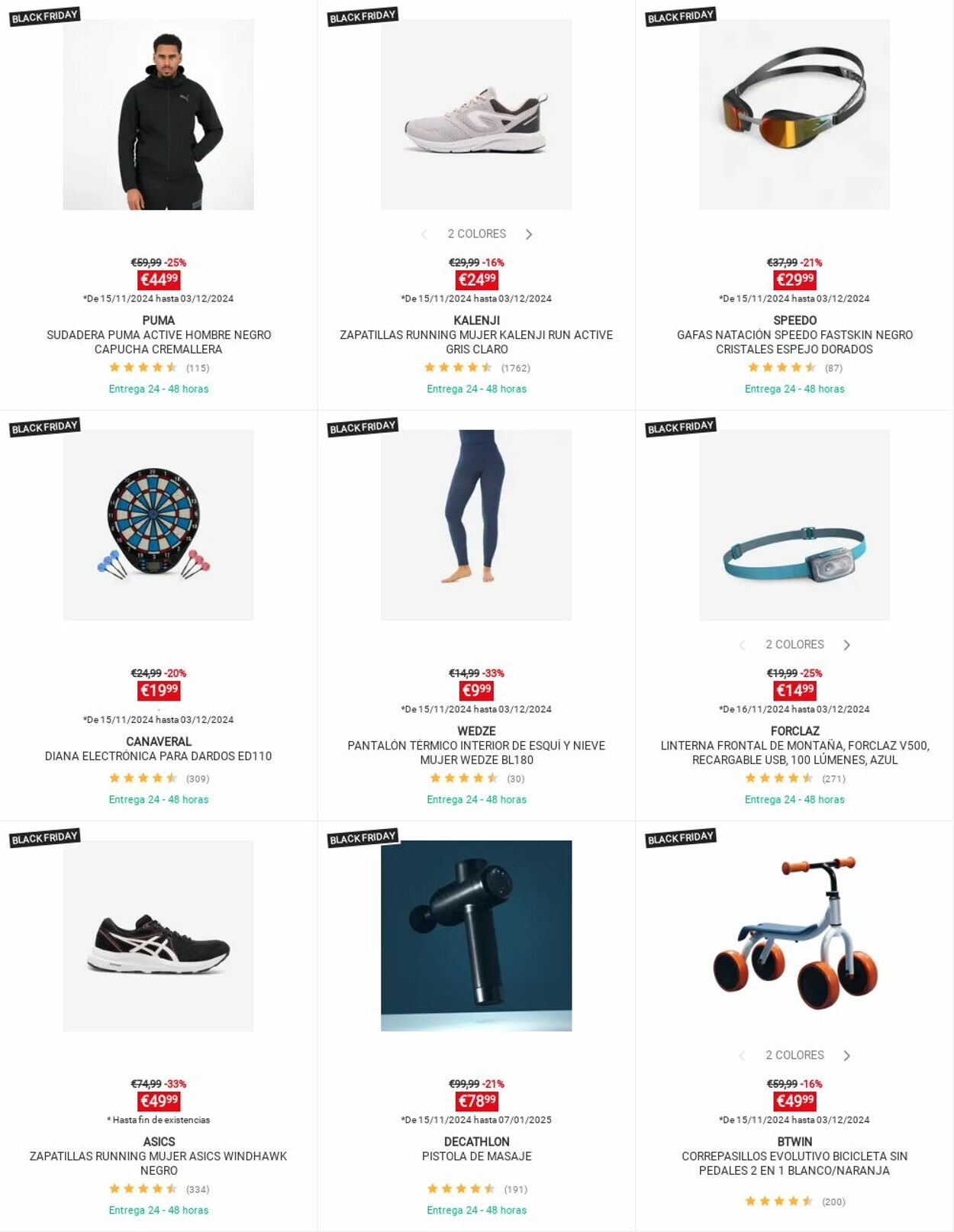 Folleto Decathlon 21.11.2024 - 27.11.2024