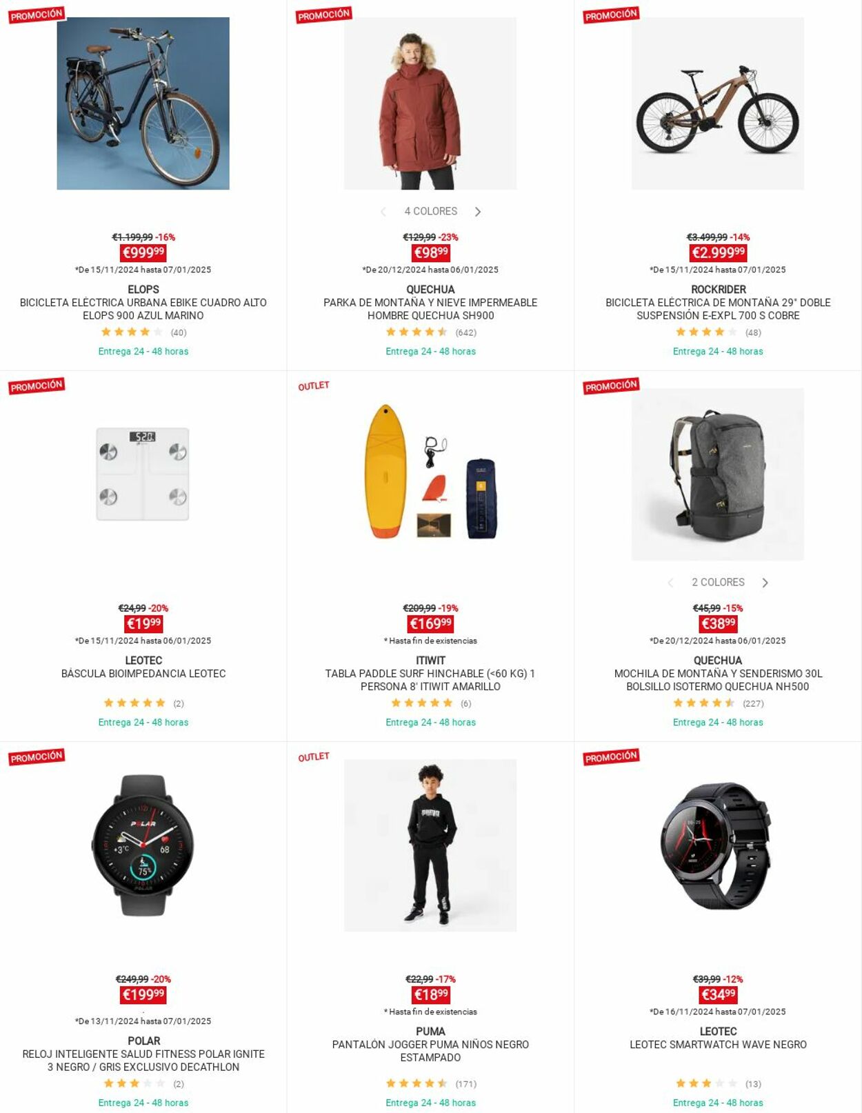 Folleto Decathlon 05.01.2025 - 13.01.2025