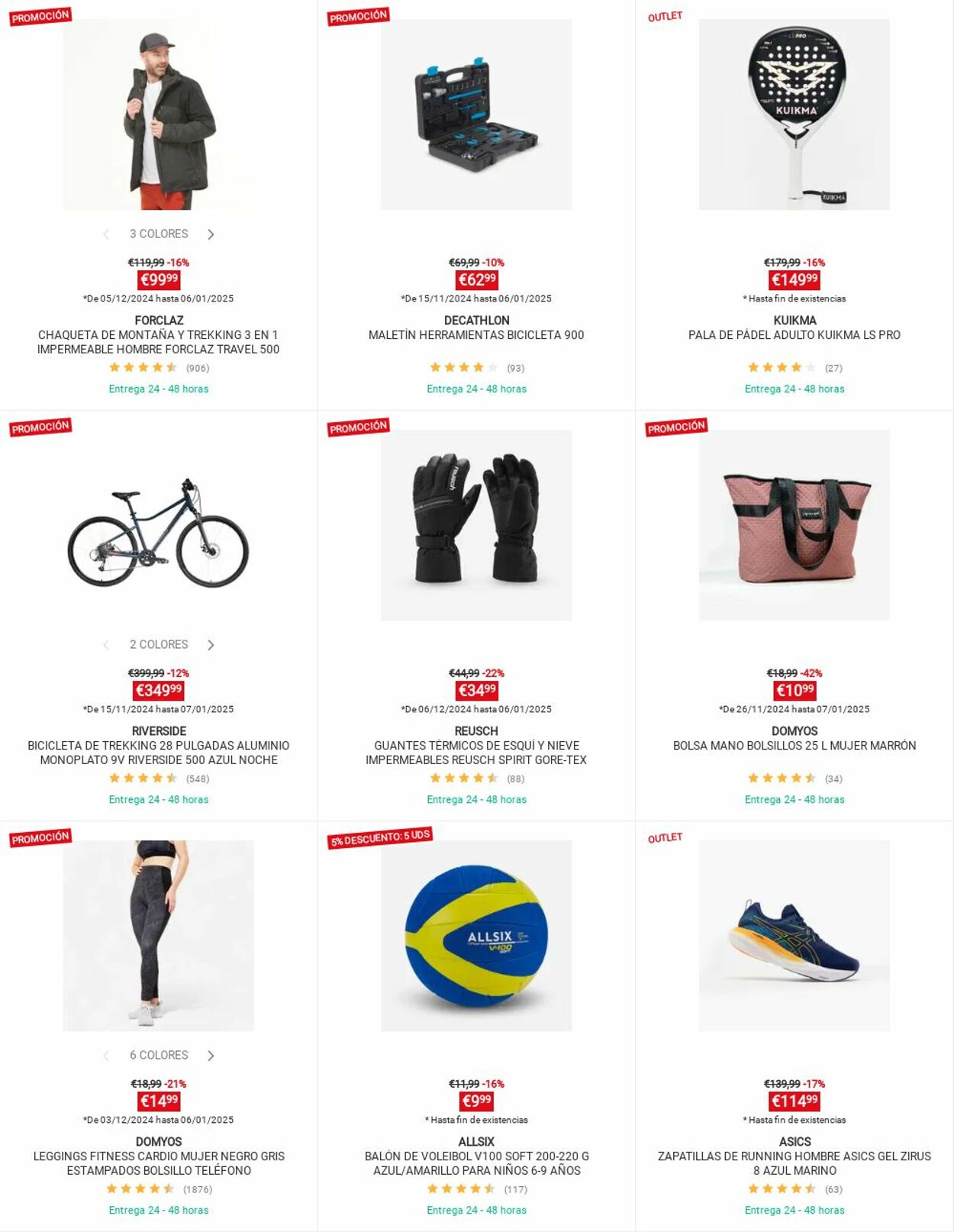 Folleto Decathlon 05.01.2025 - 13.01.2025