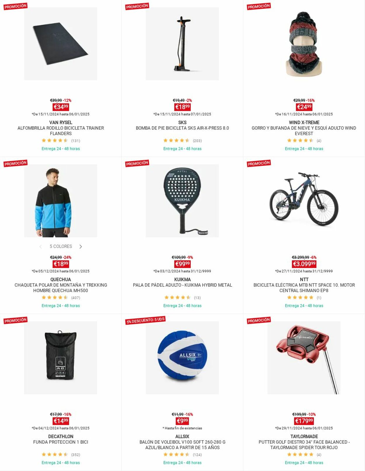 Folleto Decathlon 05.01.2025 - 13.01.2025